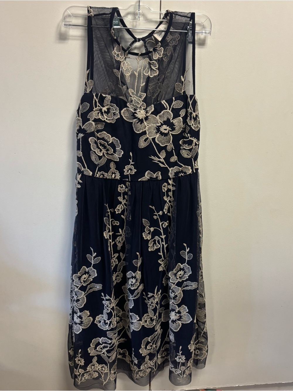 Beige by Eci 4 dress blue romanticgoth whimsigoth dark academia cocktail dress